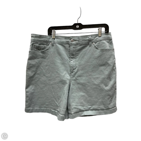 Shorts By Gloria Vanderbilt In Green, Size: 18