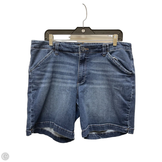 Shorts By Lee In Blue Denim, Size: 16
