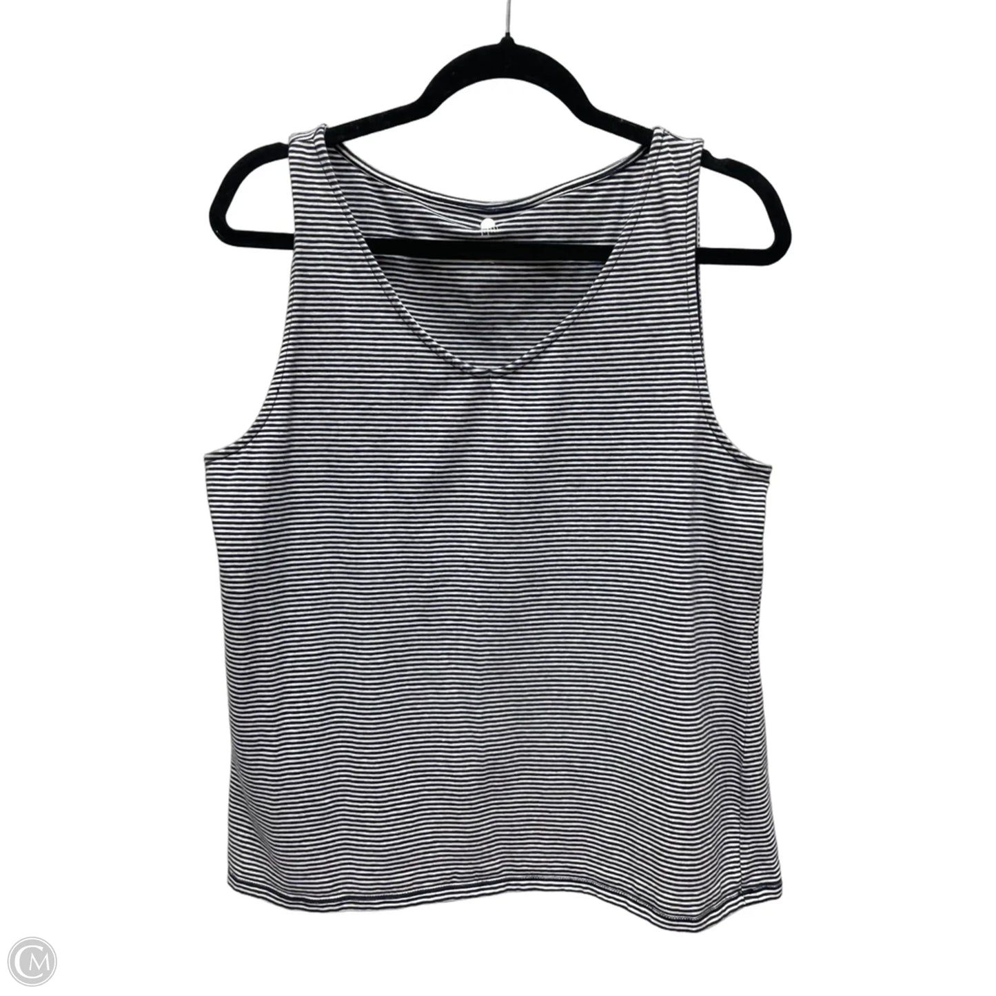 Top Sleeveless Basic By J. Jill In Striped Pattern, Size: Xl