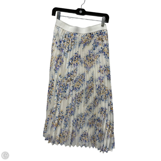 Skirt Midi By Vince Camuto In Floral Print, Size: 12