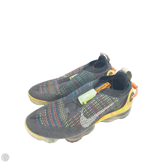 Shoes Athletic By Nike In Grey & Orange, Size: 11