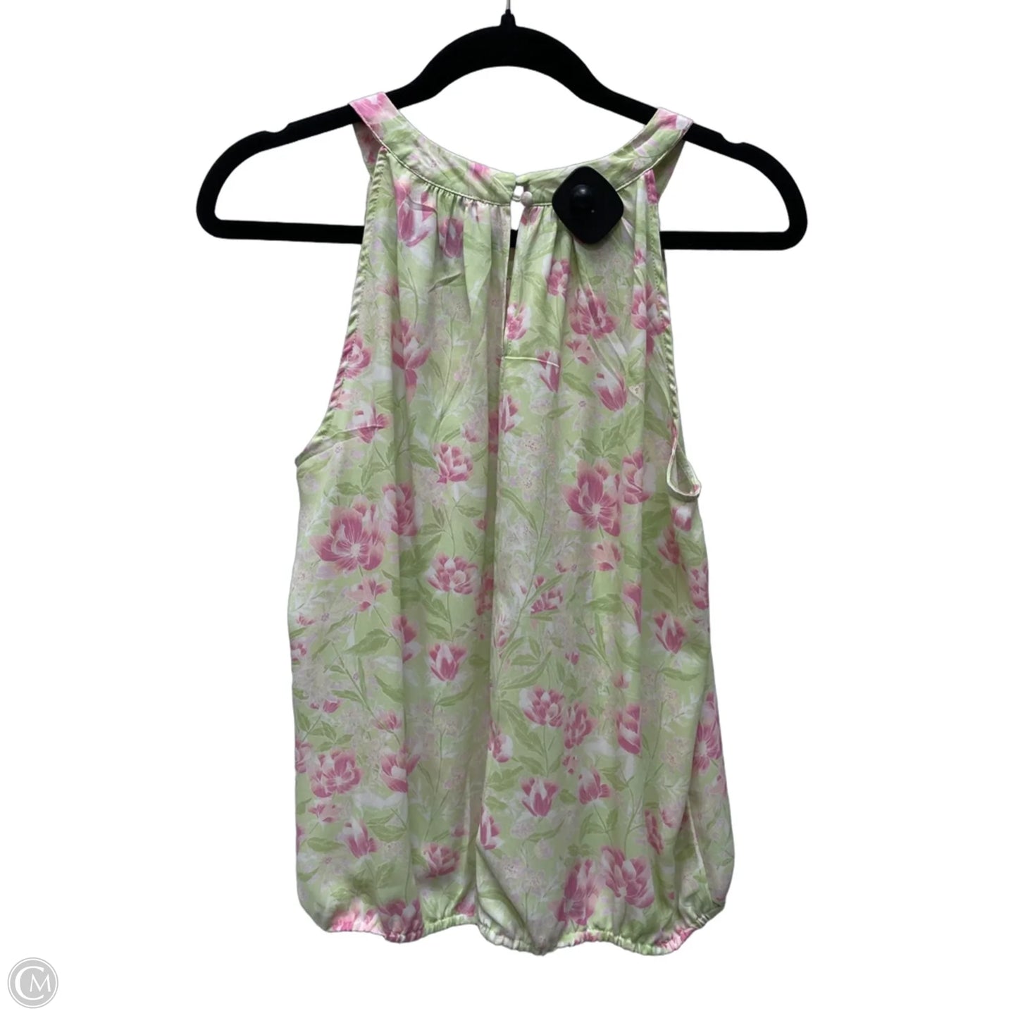 Top Sleeveless By Rose And Olive In Floral Print, Size: L