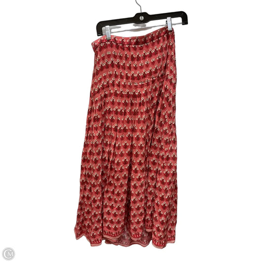 Skirt Midi By J. Crew In Floral Print, Size: 8