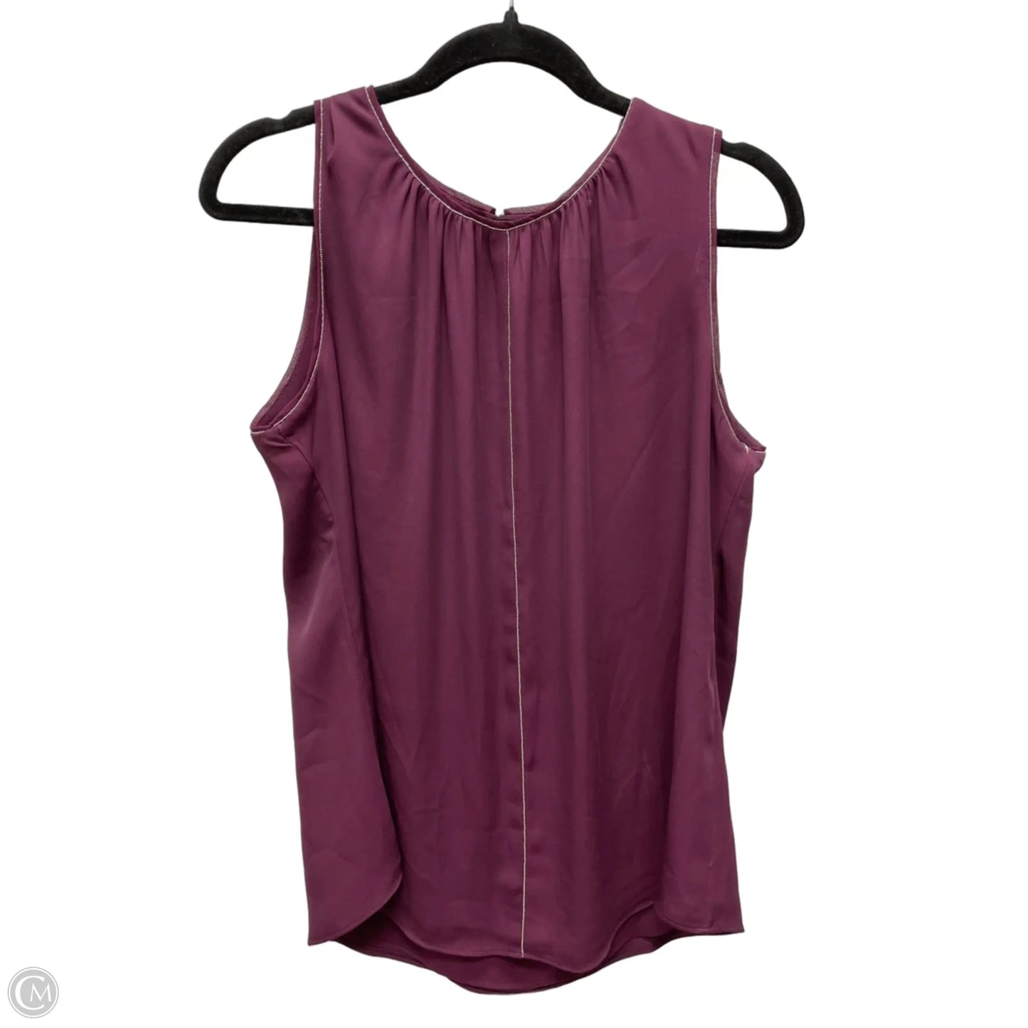 Top Sleeveless By White House Black Market In Purple, Size: L