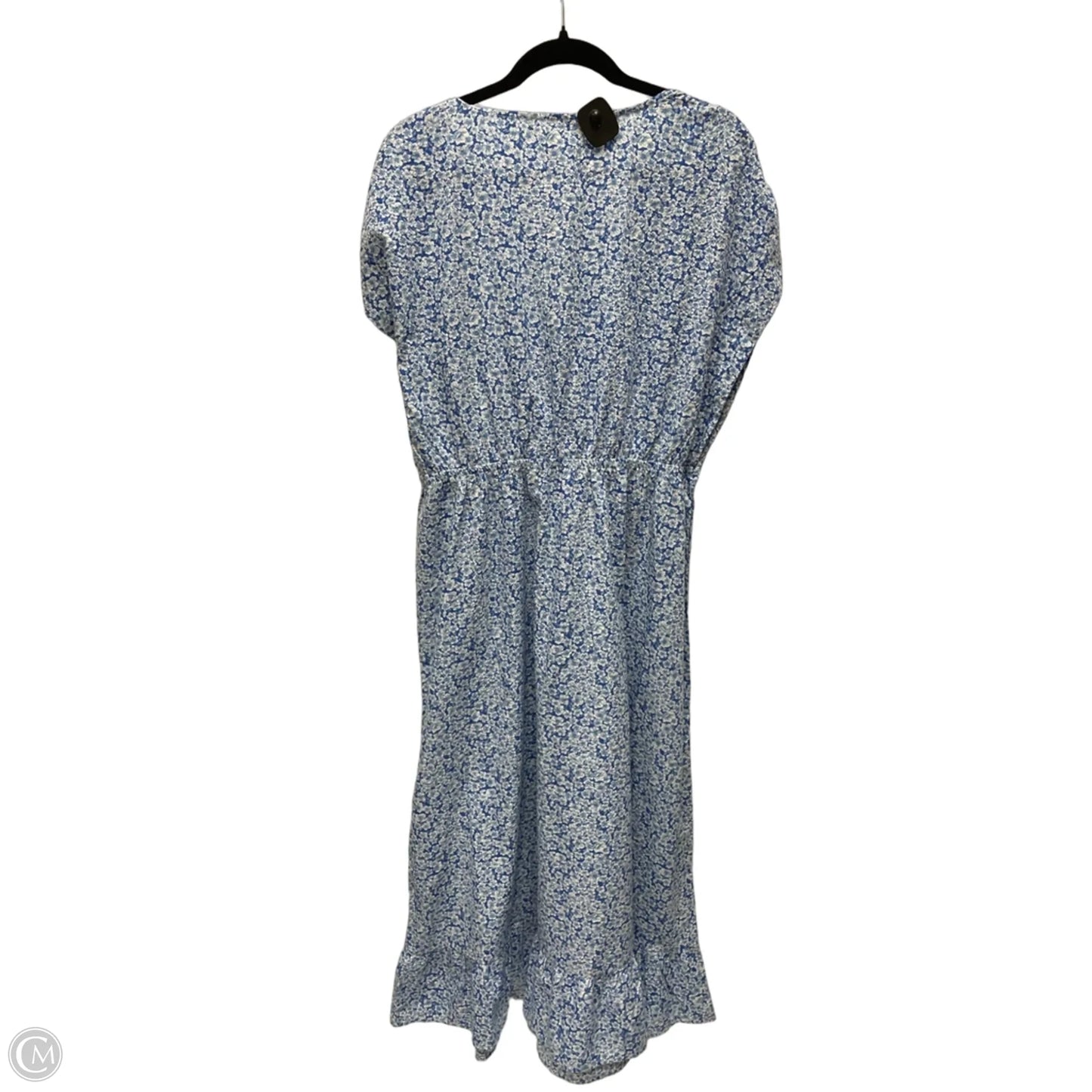 Dress Casual Midi By Bobeau In Floral Print, Size: Xl