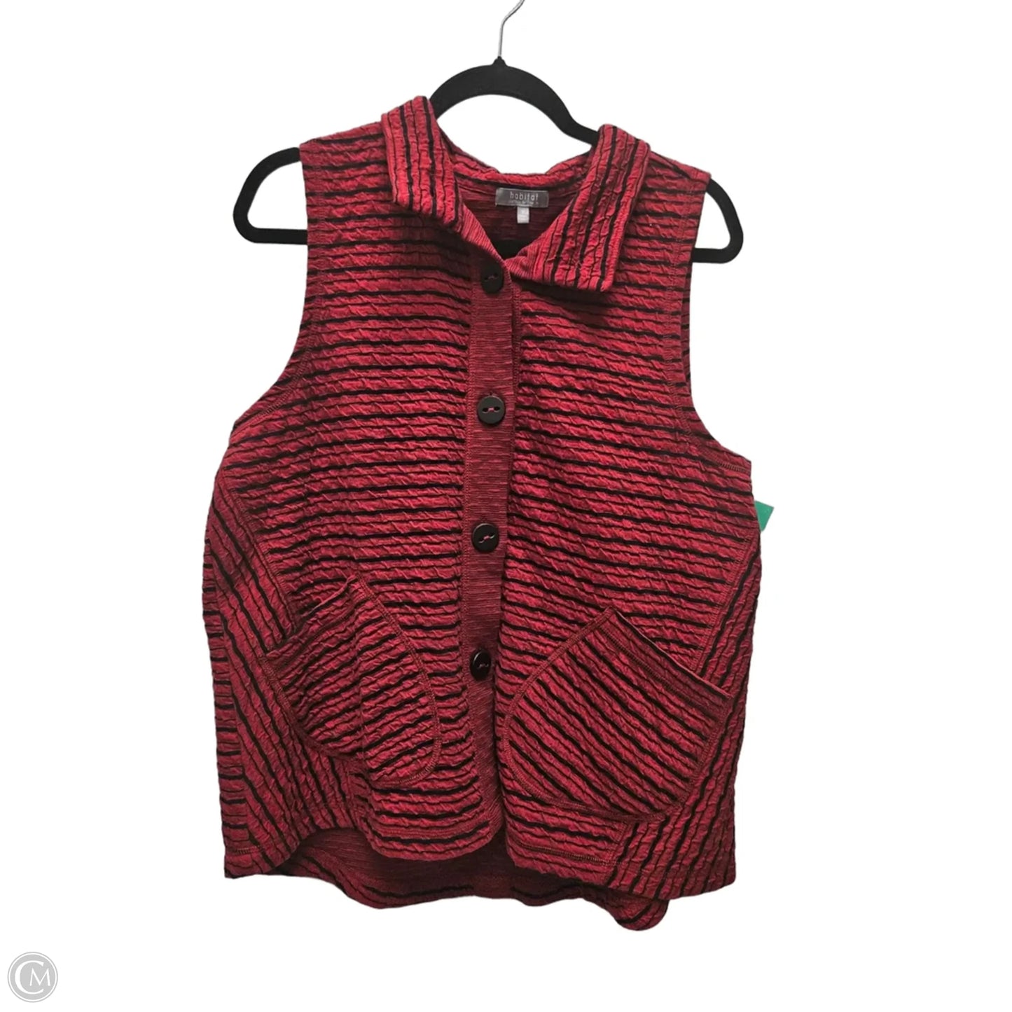 Vest Other By Habitat In Striped Pattern, Size: M