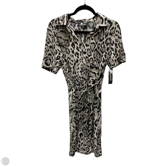 Dress Casual Short By Glamour In Animal Print, Size: M