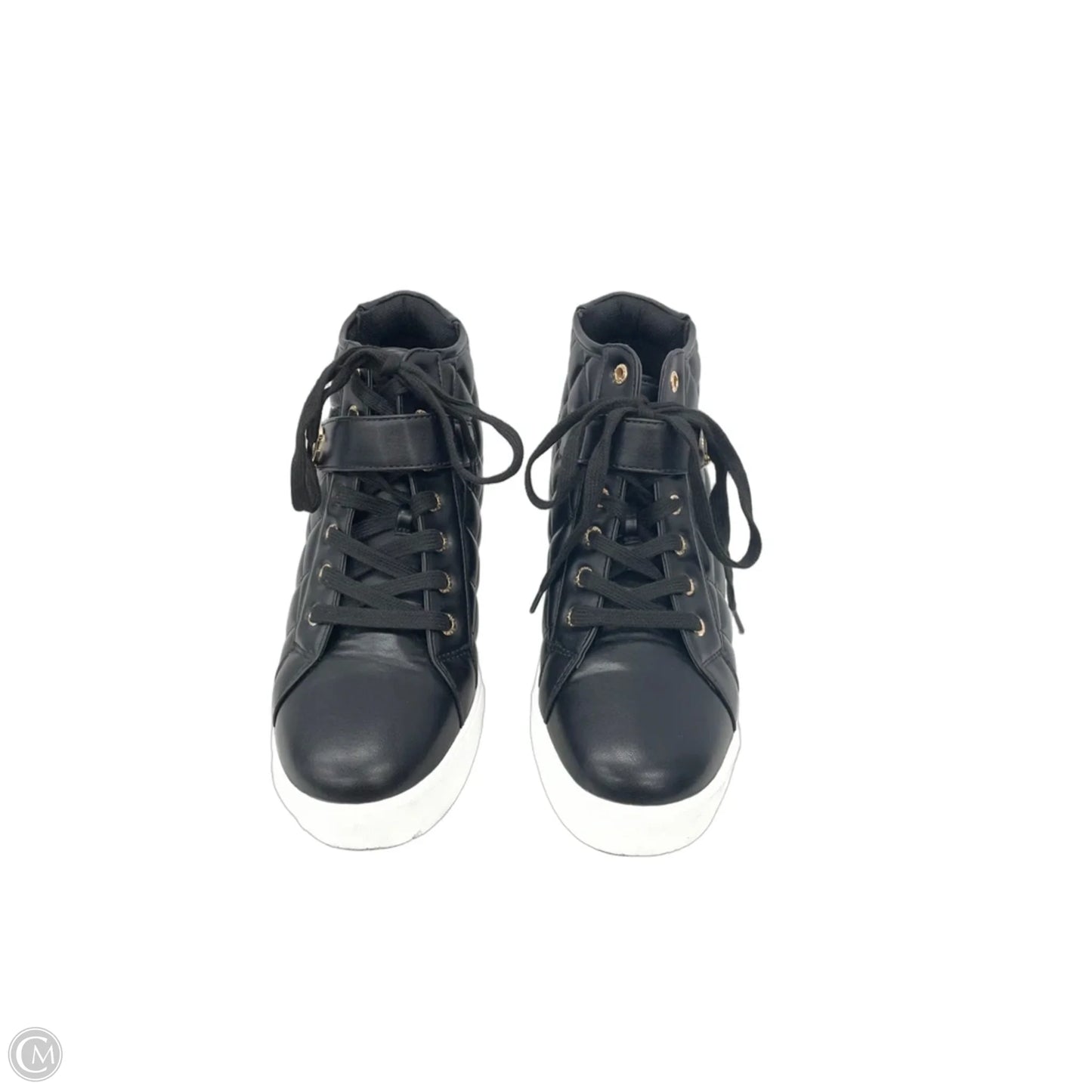 Shoes Heels Wedge By Juicy Couture In Black, Size: 9.5