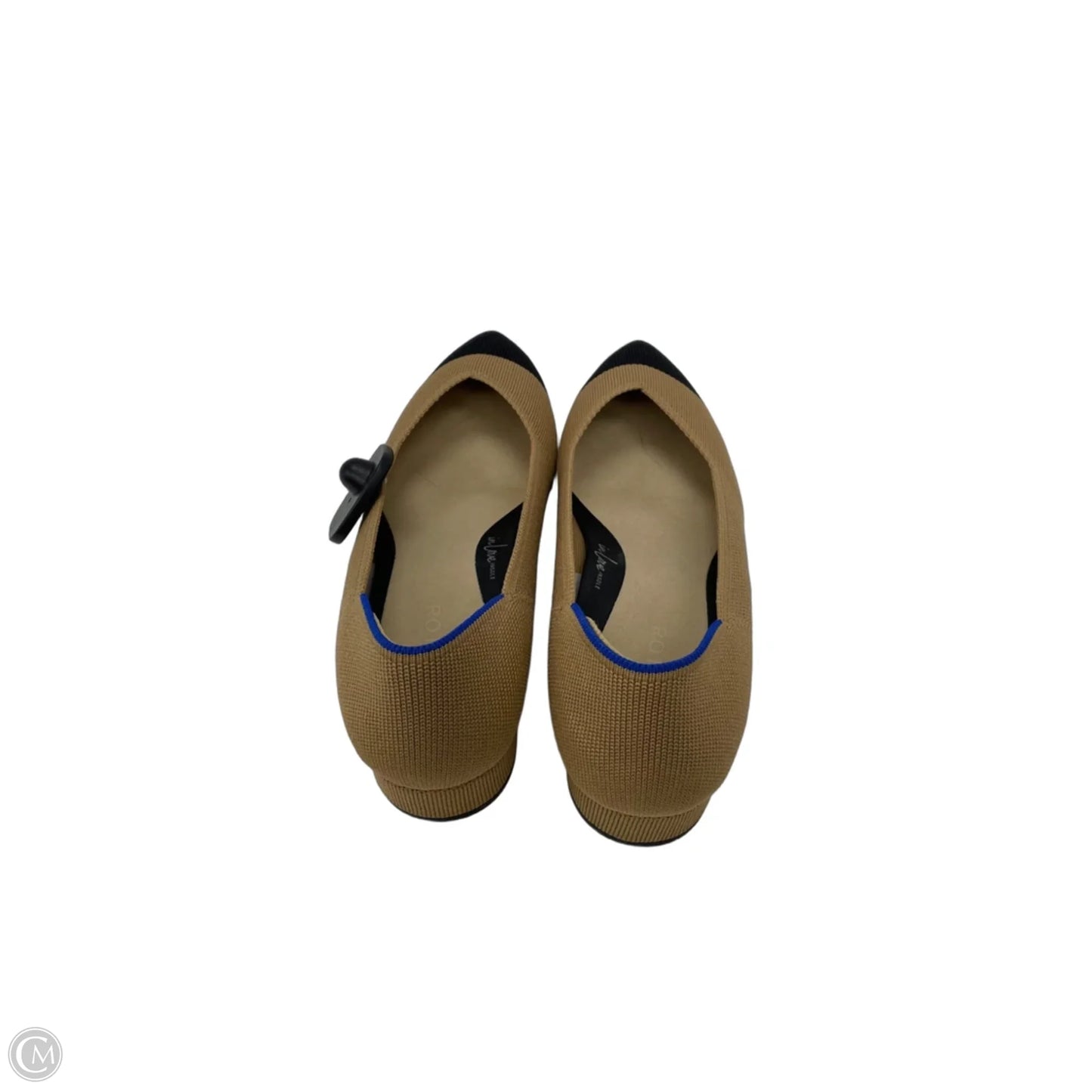 Shoes Heels Block By Rothys In Black & Tan, Size: 10.5