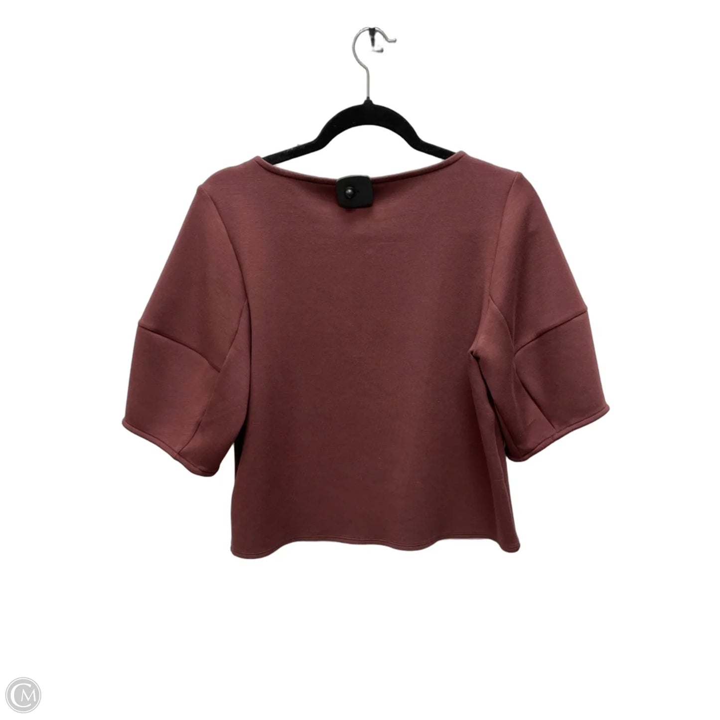 Top Short Sleeve By Spanx In Maroon, Size: S