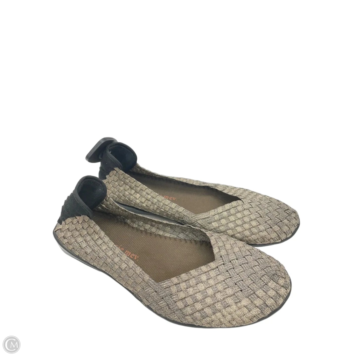 Shoes Flats By Bernie Mev In Gold, Size: 8.5