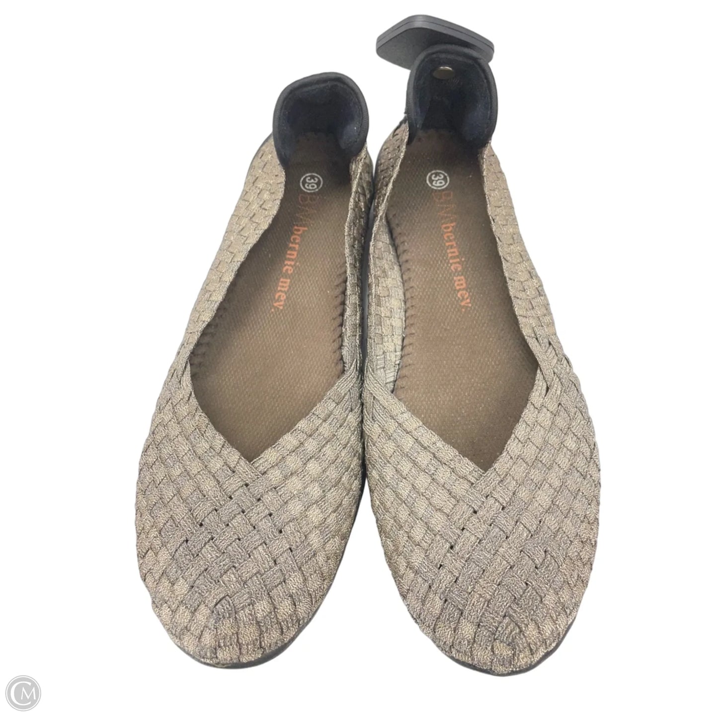 Shoes Flats By Bernie Mev In Gold, Size: 8.5