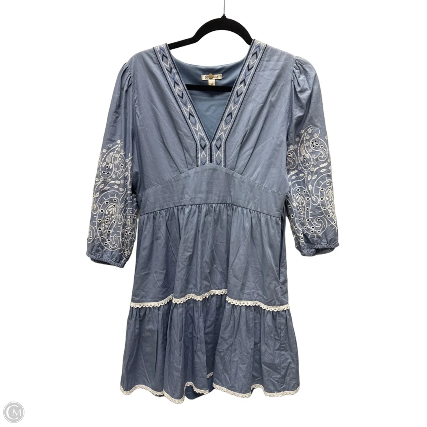 Dress Casual Short By Versona In Blue, Size: M