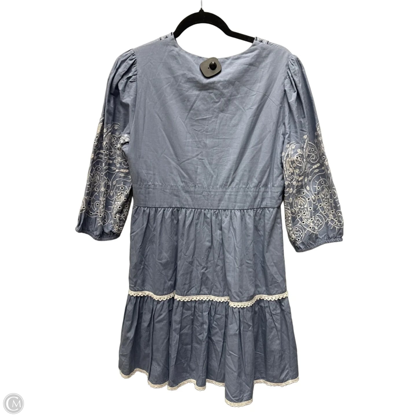 Dress Casual Short By Versona In Blue, Size: M