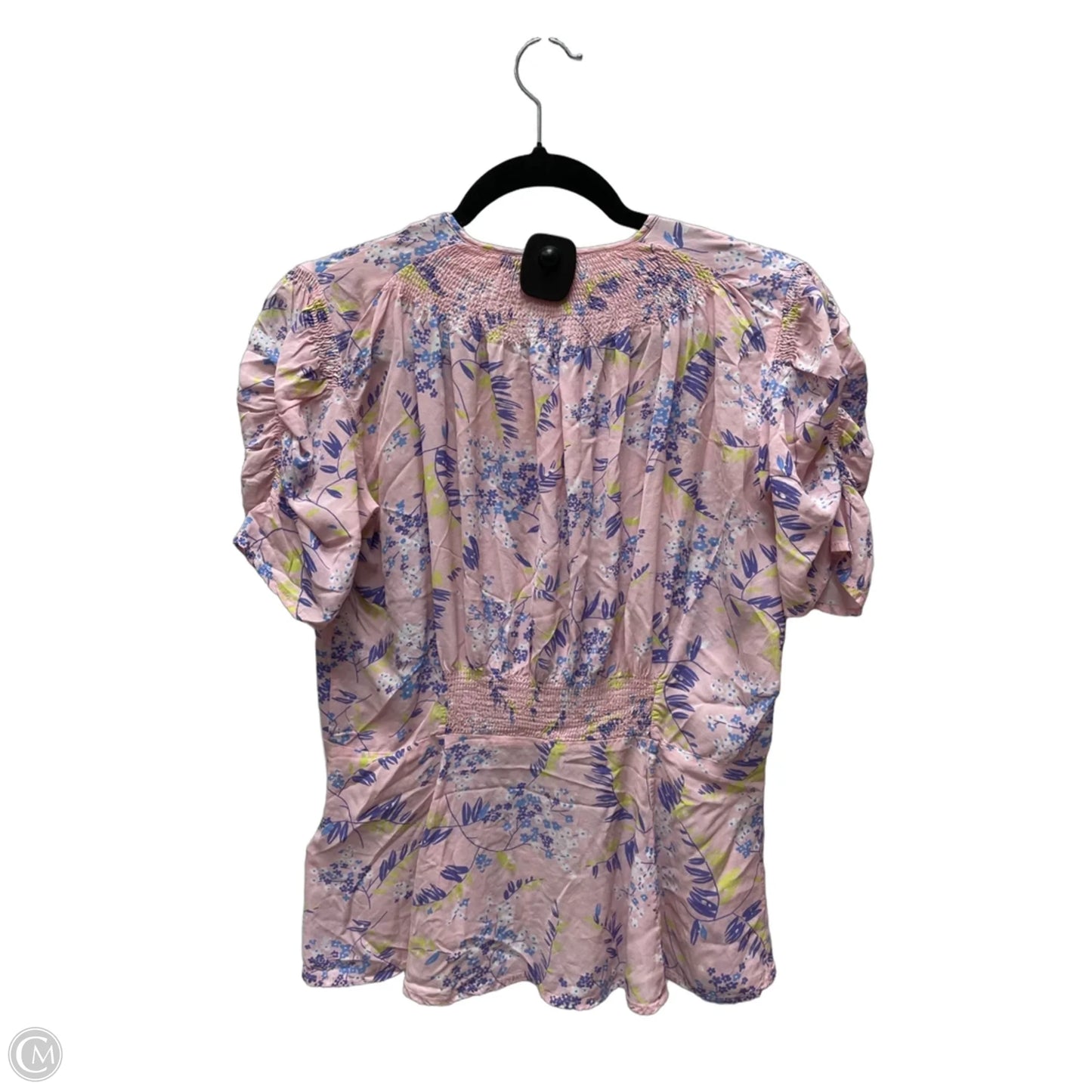Top Short Sleeve By Polo Ralph Lauren In Floral Print, Size: S