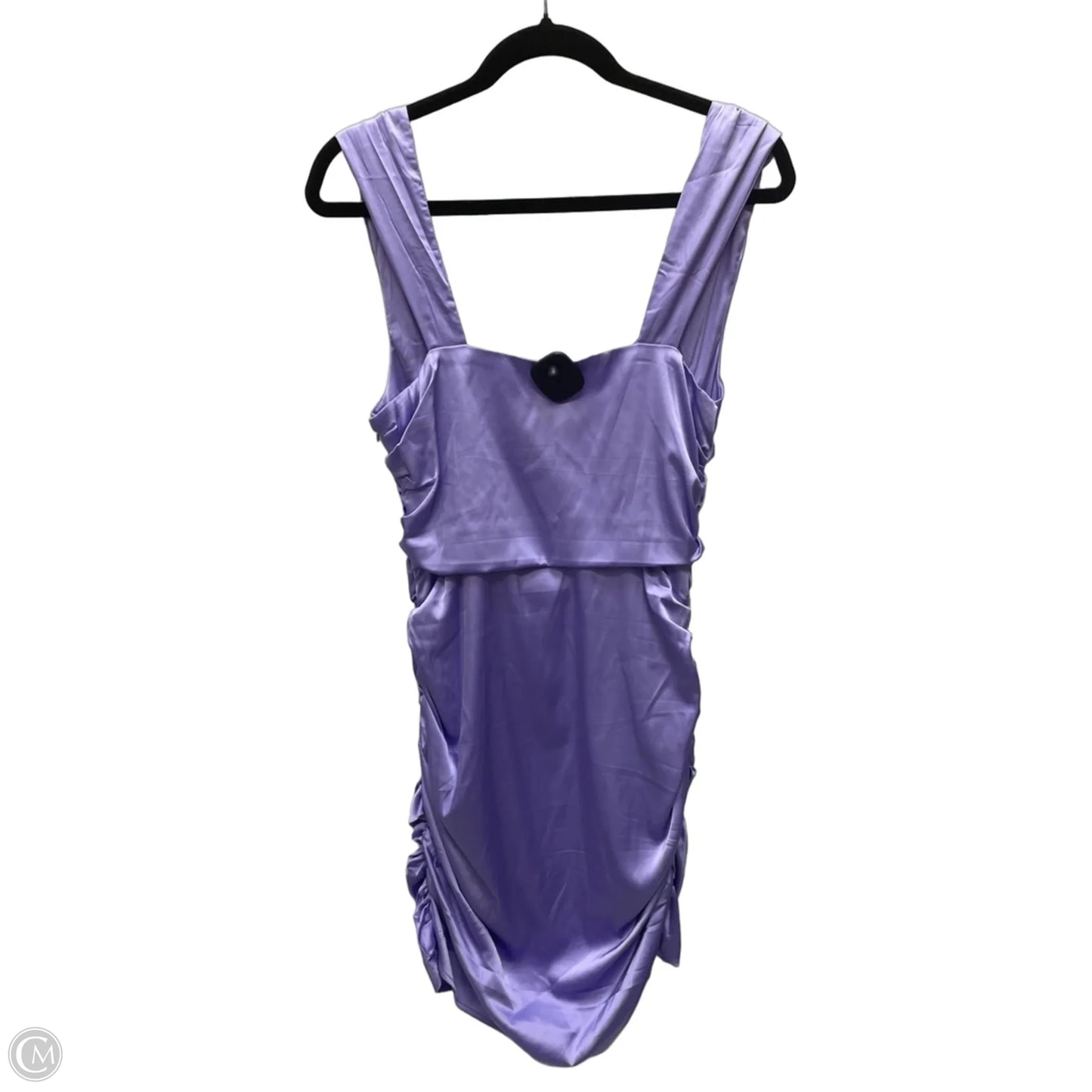 Dress Casual Short By Storia In Purple, Size: L