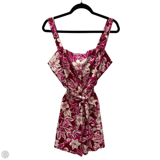 Romper By Belle Vere In Floral Print, Size: M
