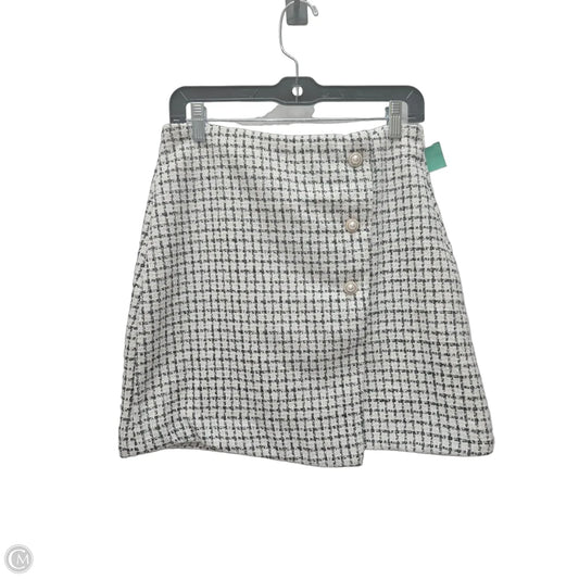 Skirt Short By Marc New York In Black & Cream, Size: 6