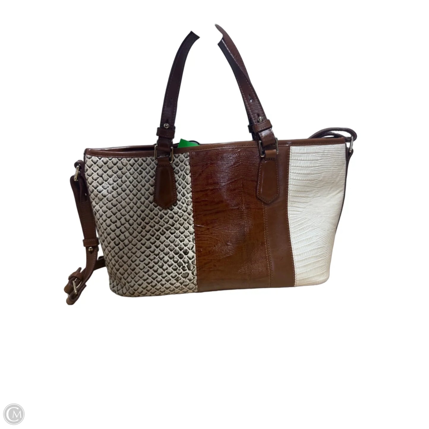 Handbag Designer By Brahmin, Size: Medium