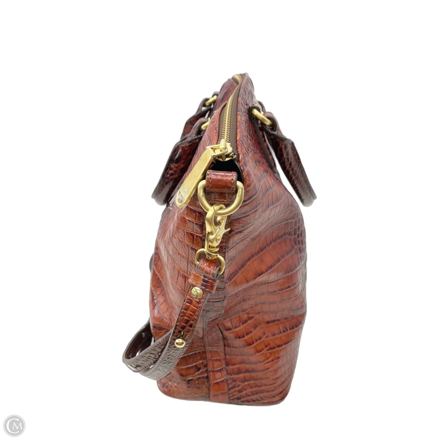 Handbag Designer By Brahmin, Size: Large