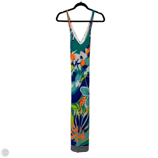 Dress Casual Maxi By Fashion Nova In Tropical Print, Size: M
