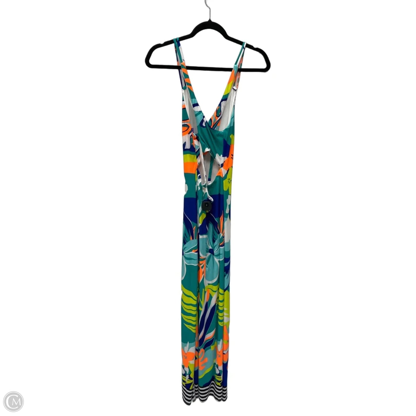 Dress Casual Maxi By Fashion Nova In Tropical Print, Size: M