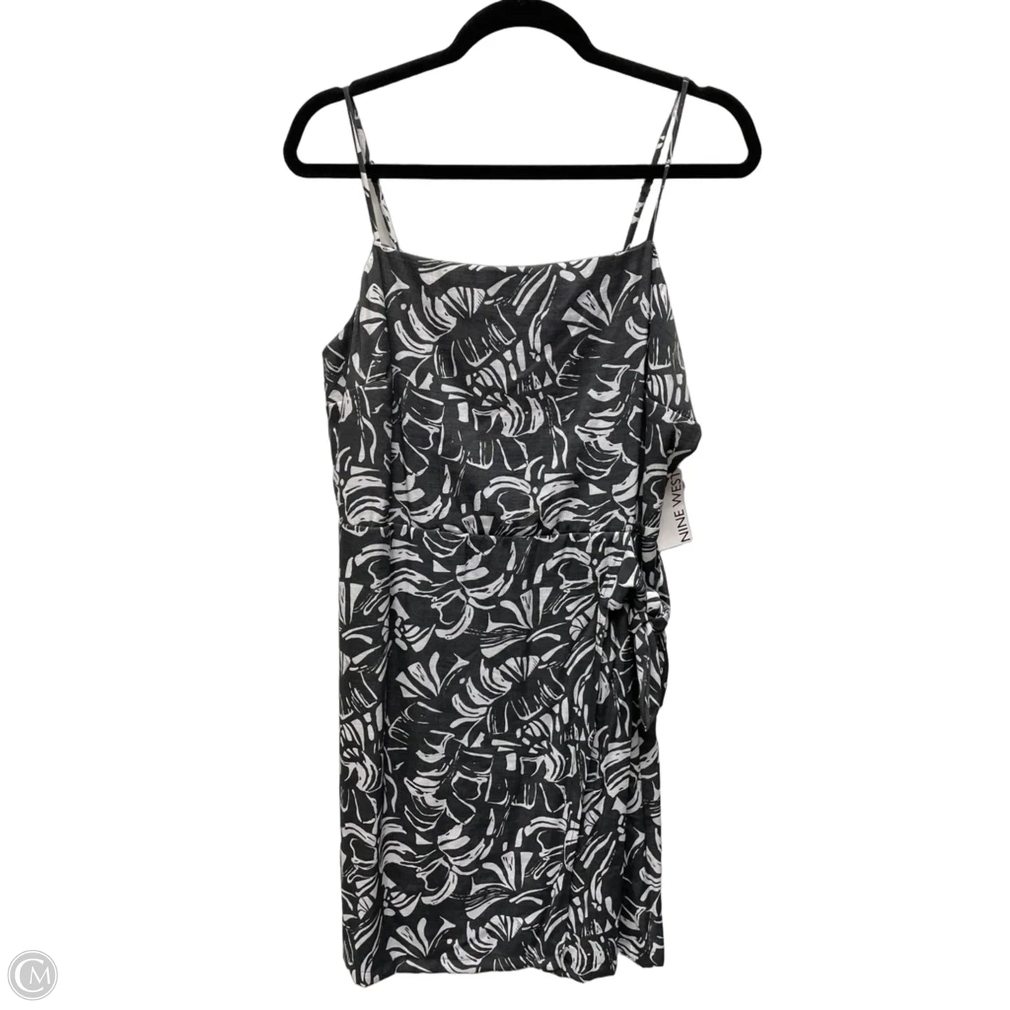 Dress Casual Short By Nine West Apparel In Tropical Print, Size: Xl
