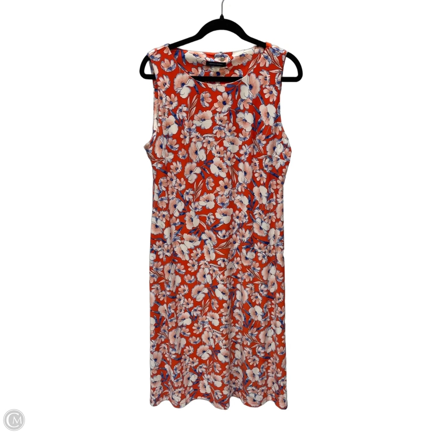 Dress Casual Short By Tommy Hilfiger In Floral Print, Size: L