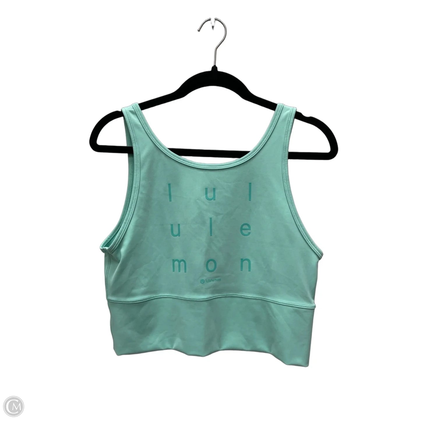 Athletic Bra By Lululemon In Green, Size: L