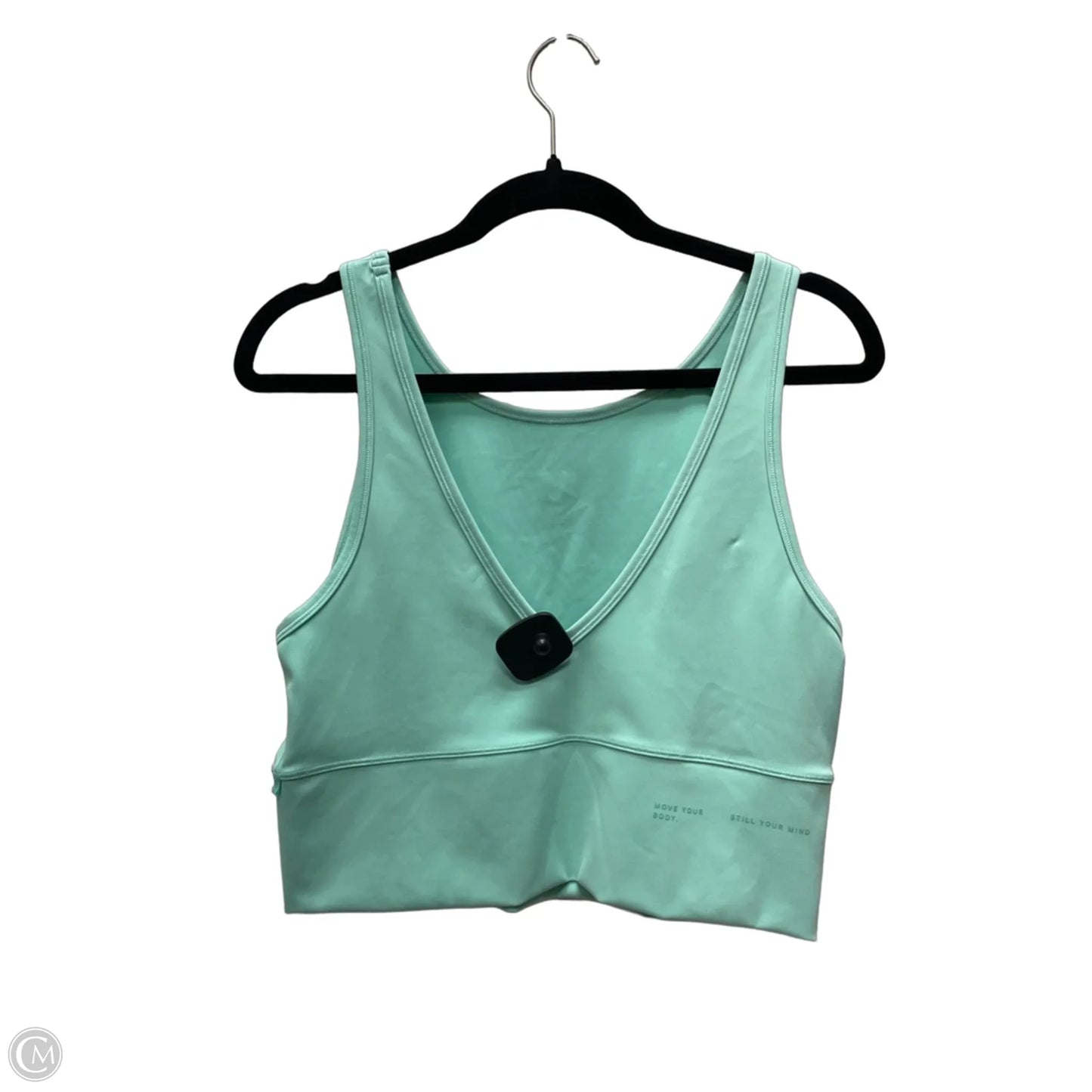 Athletic Bra By Lululemon In Green, Size: L