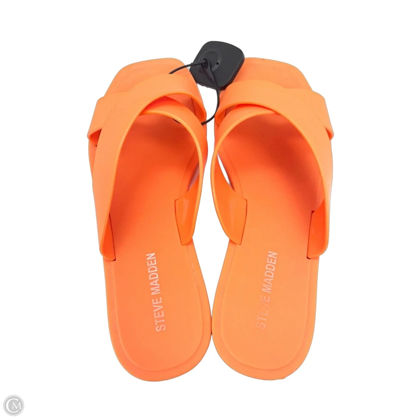 Sandals Flats By Steve Madden In Orange, Size: 7