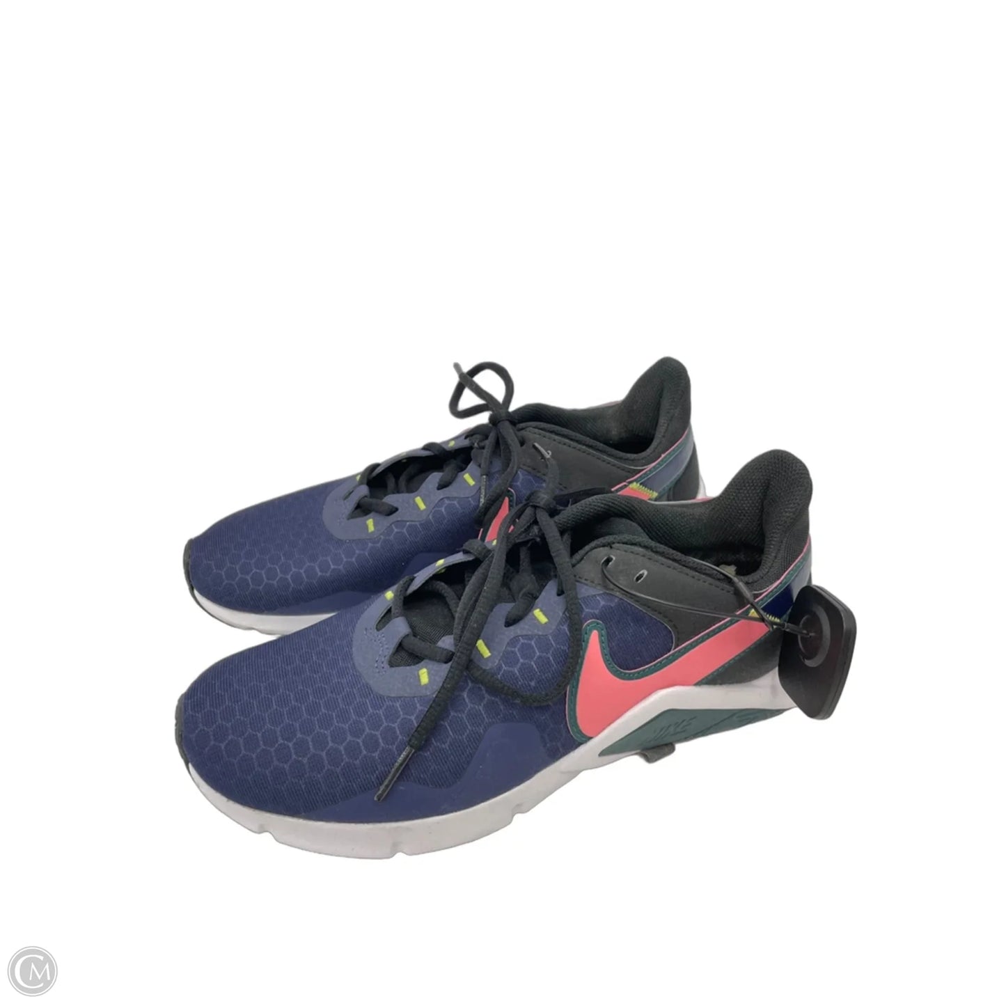 Shoes Athletic By Nike In Blue & Green, Size: 9