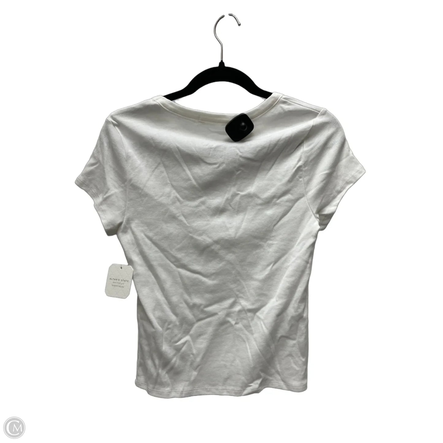Top Short Sleeve By Altard State In White, Size: L