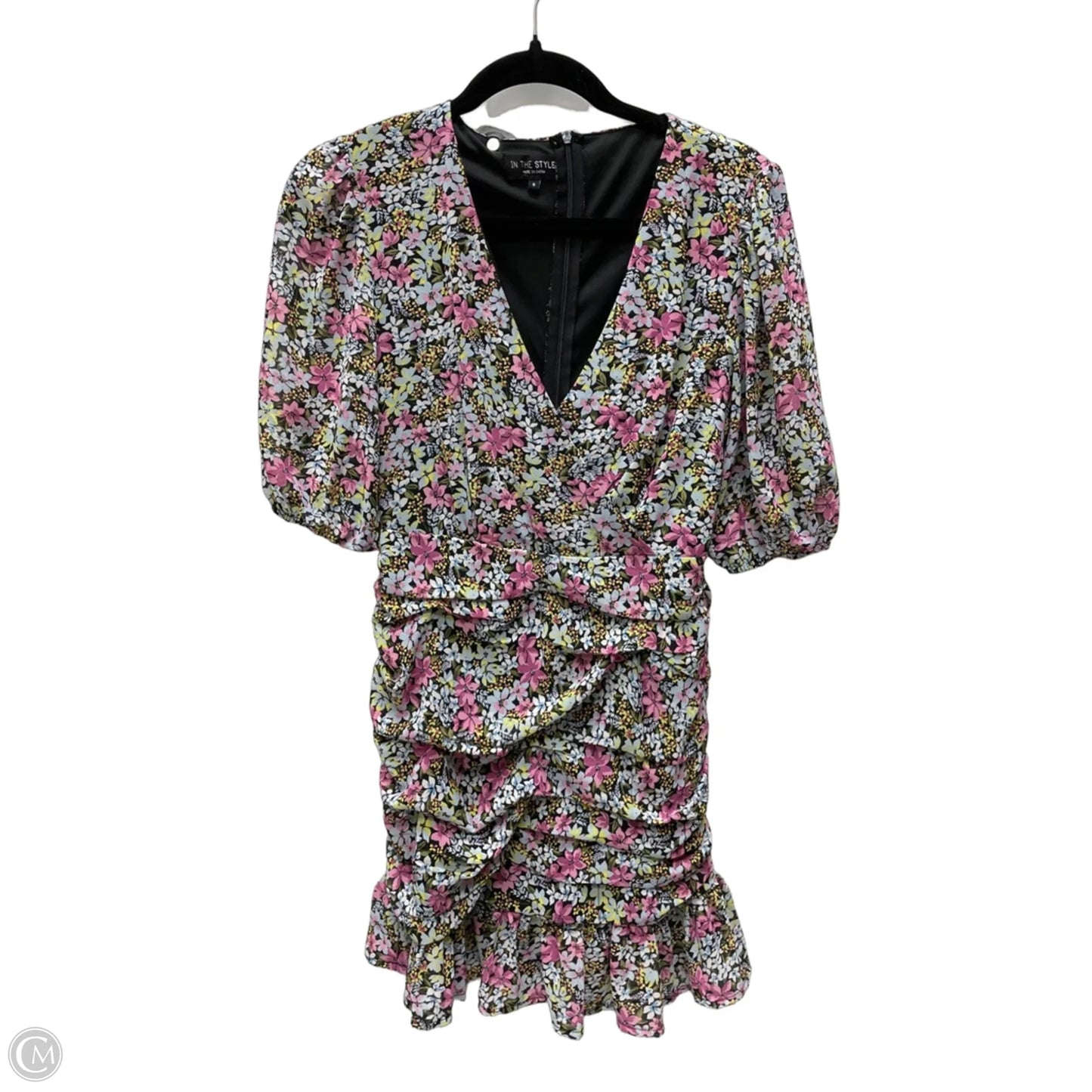 Dress Casual Short By Clothes Mentor In Floral Print, Size: S