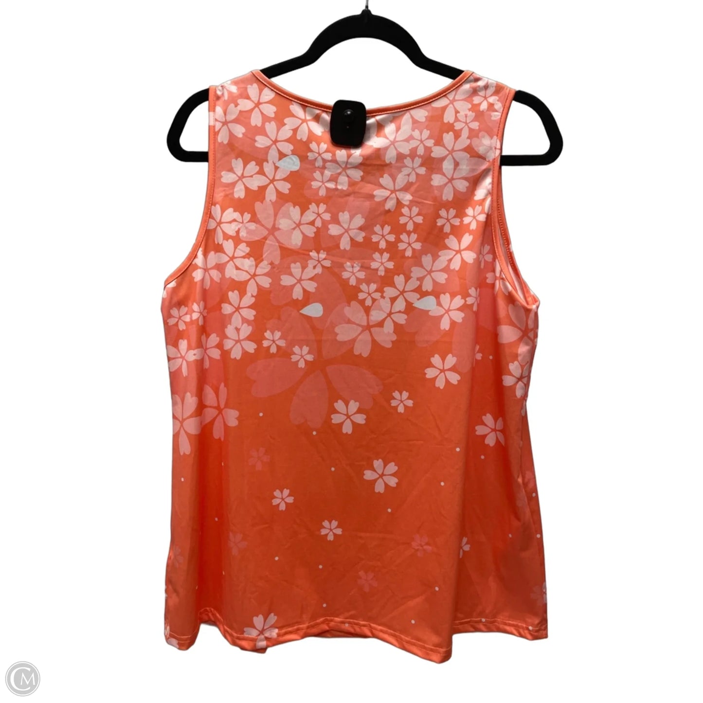 Top Sleeveless By Emery Rose In Floral Print, Size: Xl