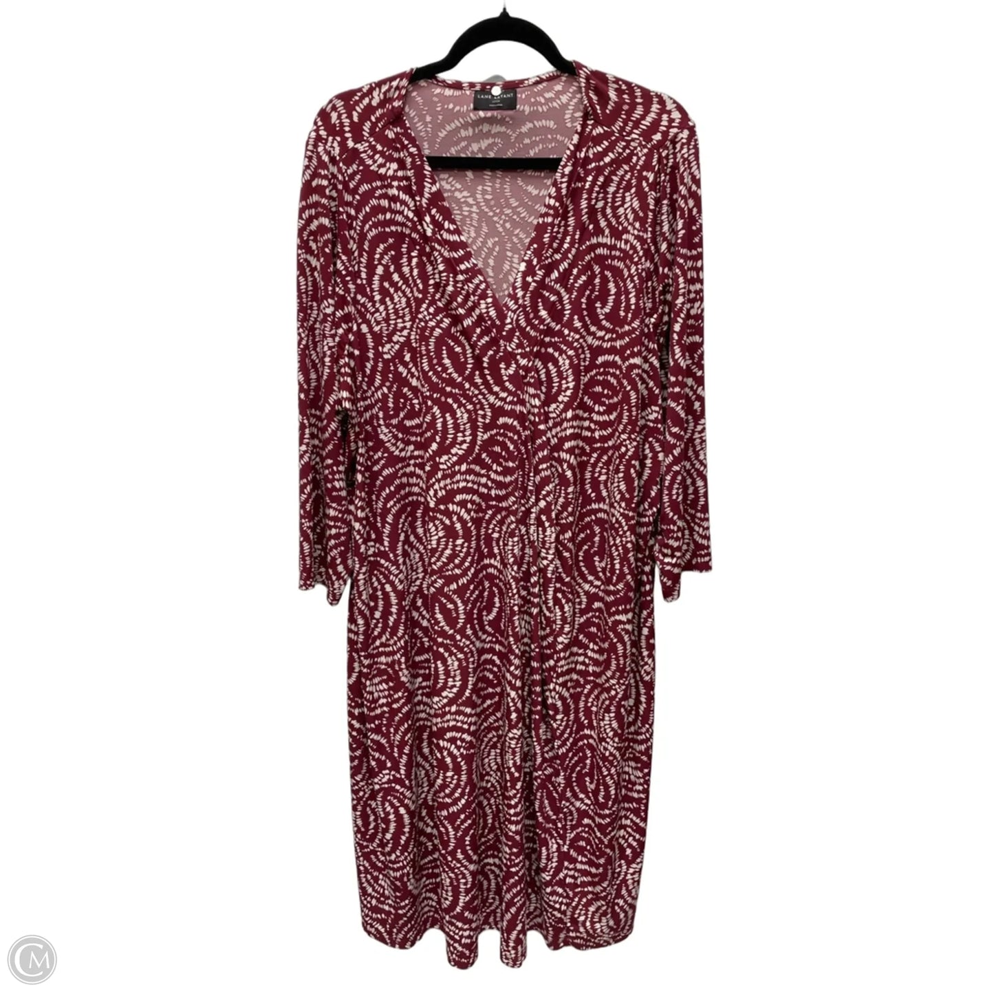 Dress Casual Short By Lane Bryant In Maroon, Size: 3x