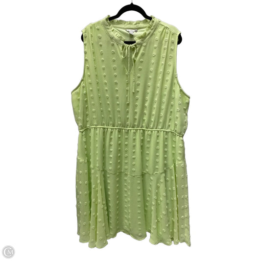 Dress Casual Short By Cato In Green, Size: 3x