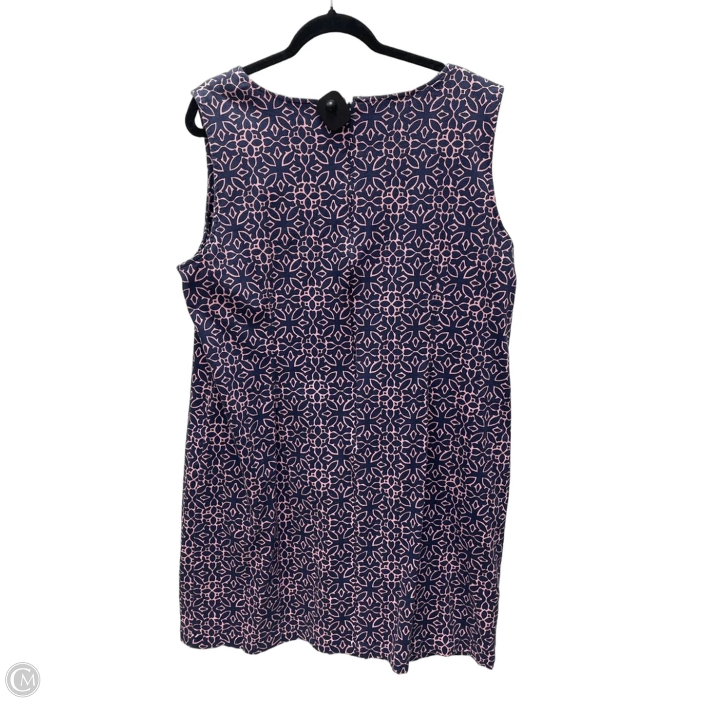 Dress Work By Talbots In Blue & Pink, Size: 3x