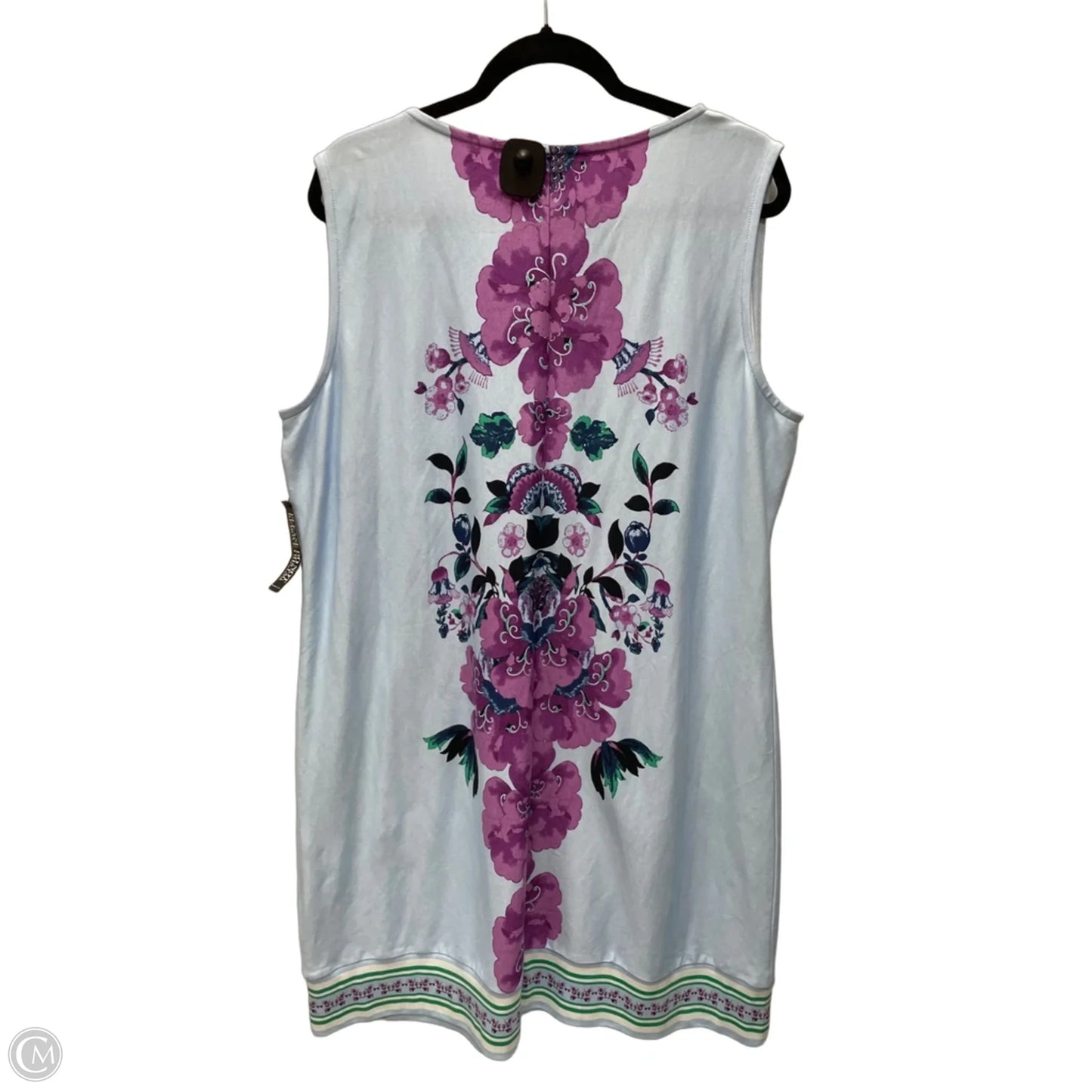 Dress Casual Short By New York And Co In Floral Print, Size: 2x