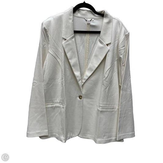 Blazer By Cato In Cream, Size: 3x