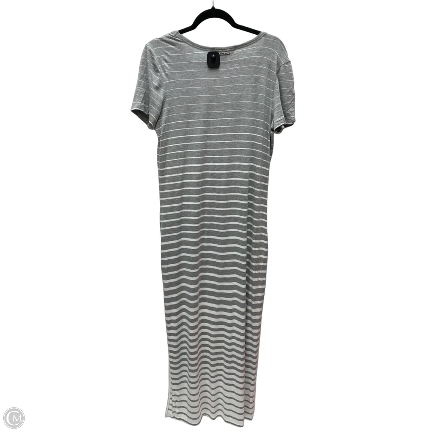 Dress Casual Maxi By Michael By Michael Kors In Striped Pattern, Size: L