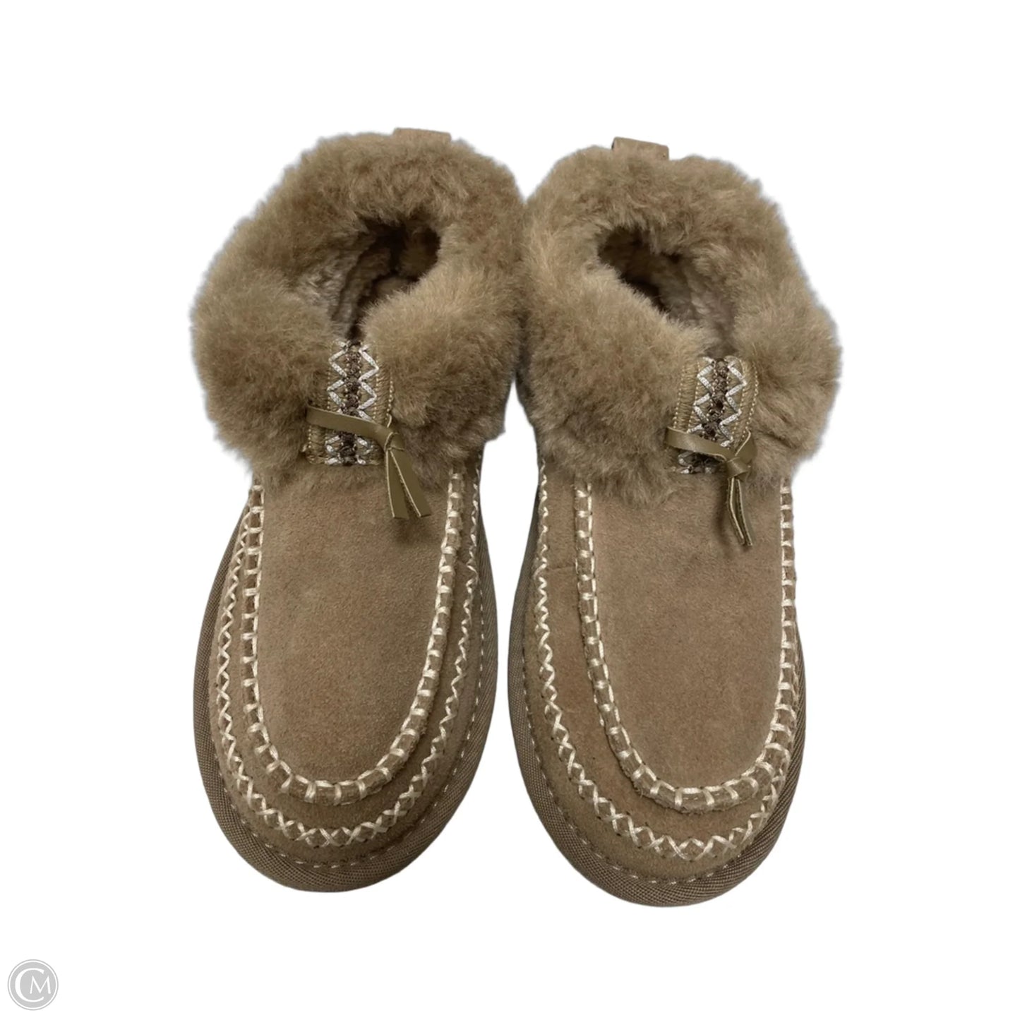 Shoes Flats By Greystone In Tan, Size: 6.5