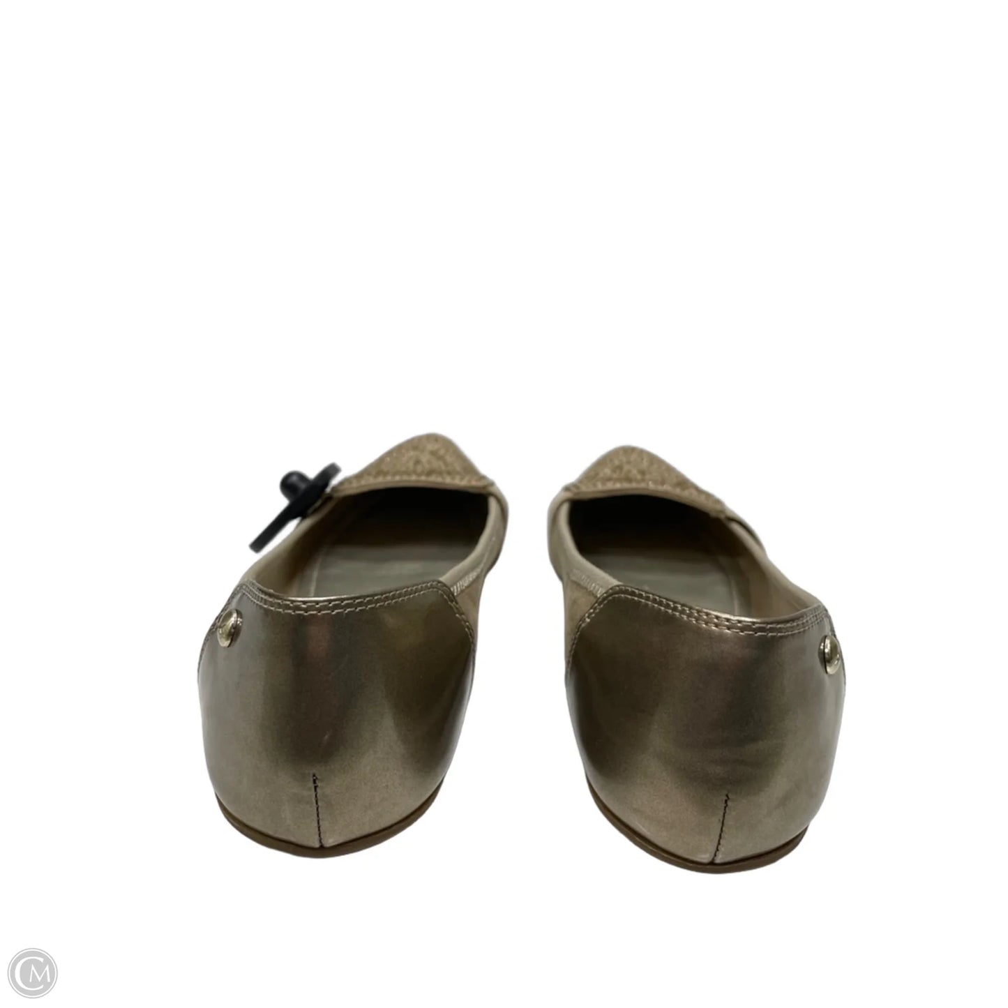 Shoes Flats By Anne Klein In Gold, Size: 8