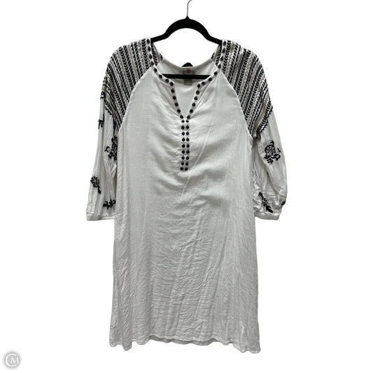 Dress Casual Short By Chicos In Cream & Tan, Size: S