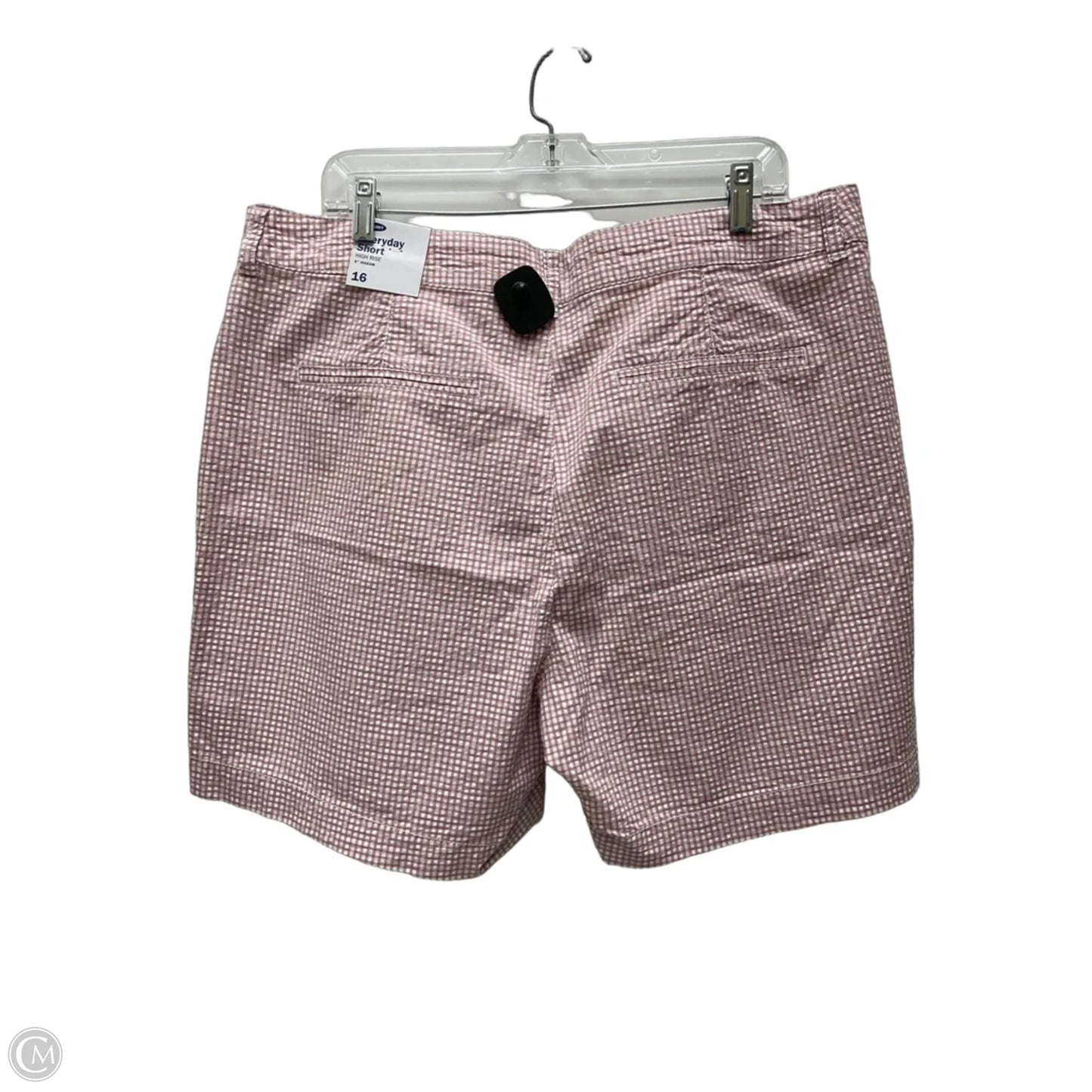 Shorts By Old Navy In Checkered Pattern, Size: 16