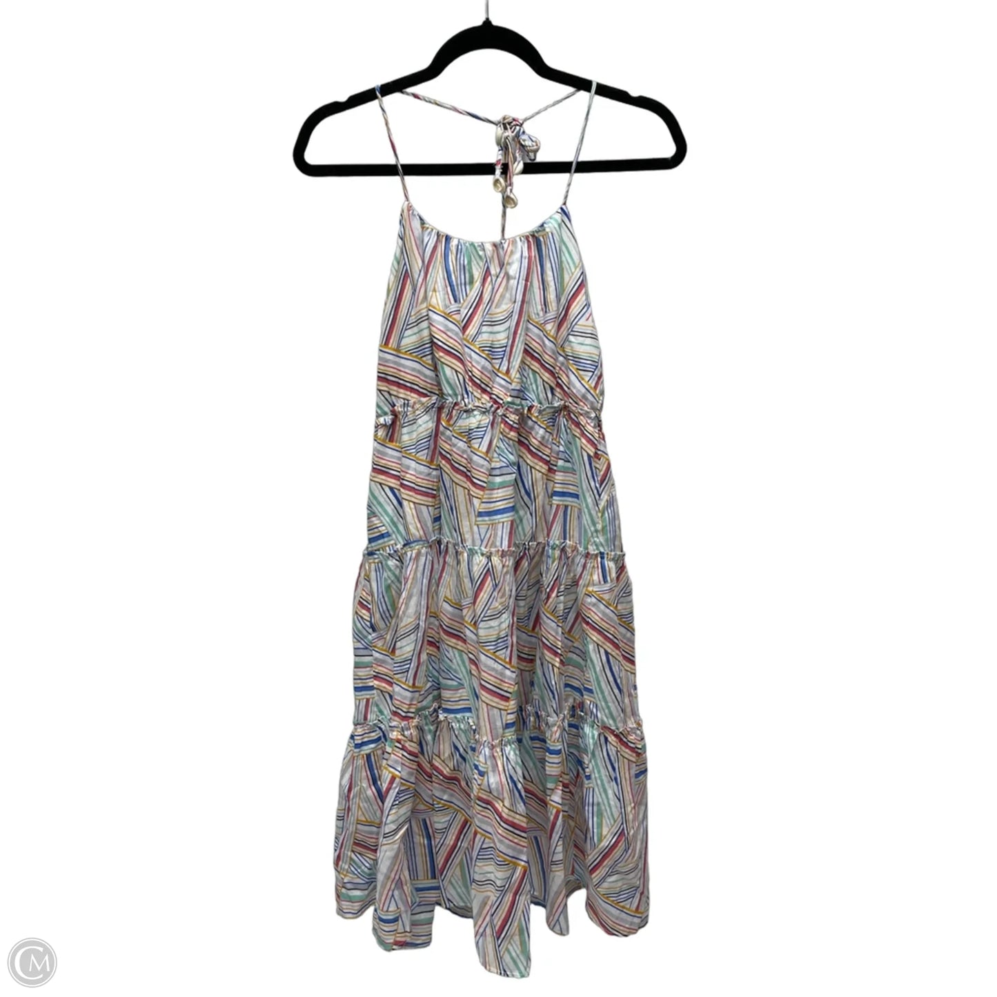 Dress Casual Short By Lili Sidonio In Striped Pattern, Size: M