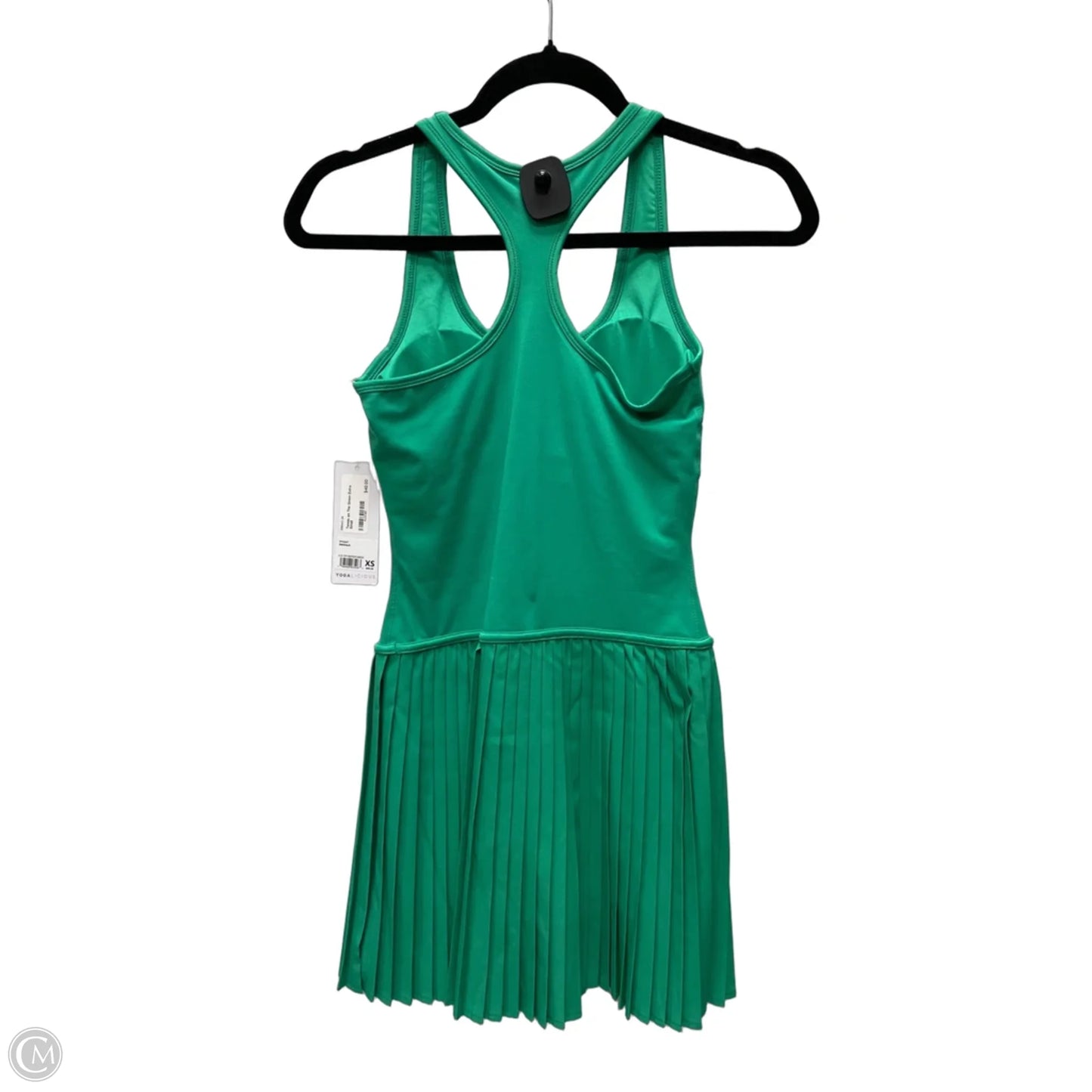 Athletic Dress By Yogalicious In Green, Size: Xs