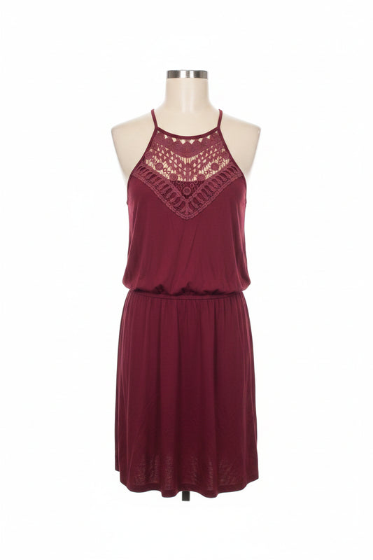 Romper By Clothes Mentor In Maroon, Size: L