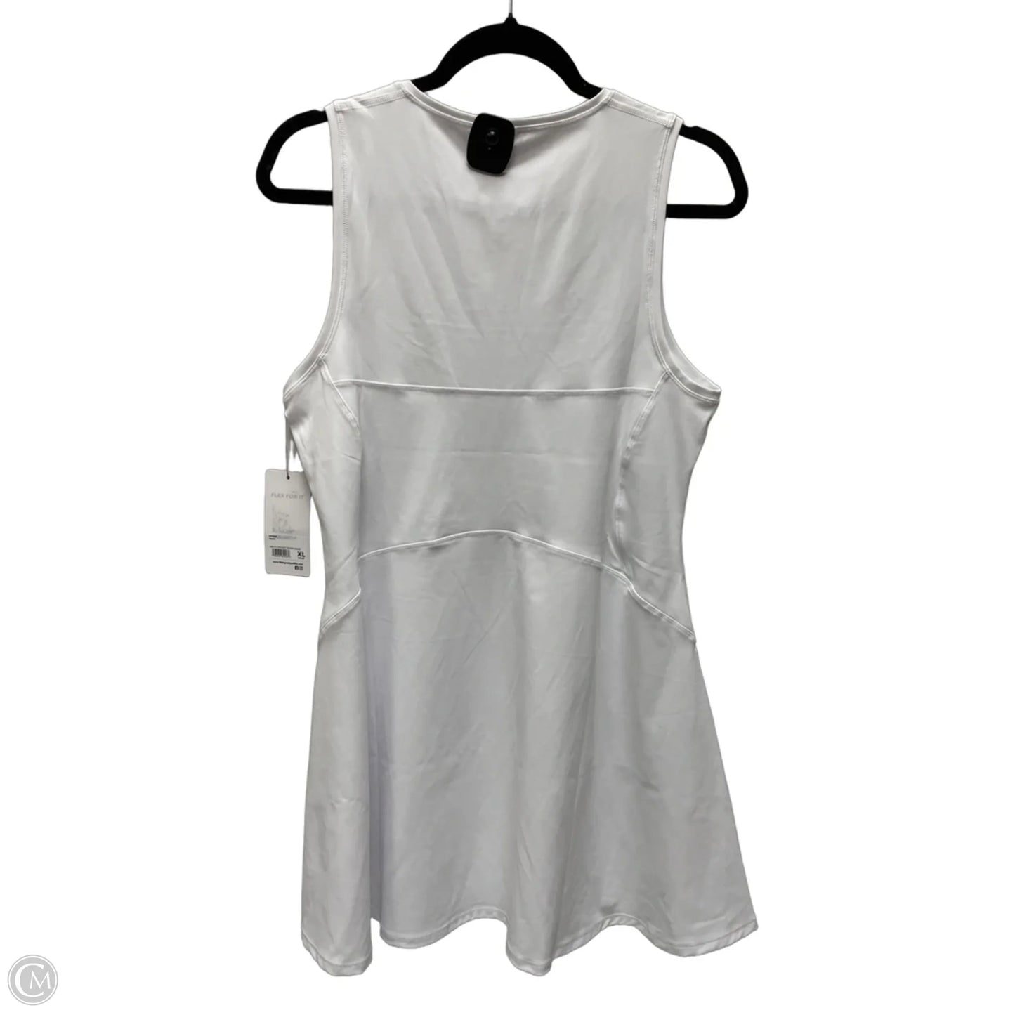 Athletic Dress By 90 Degrees By Reflex In White, Size: Xl