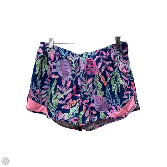 Shorts Designer By Lilly Pulitzer In Floral Print, Size: L